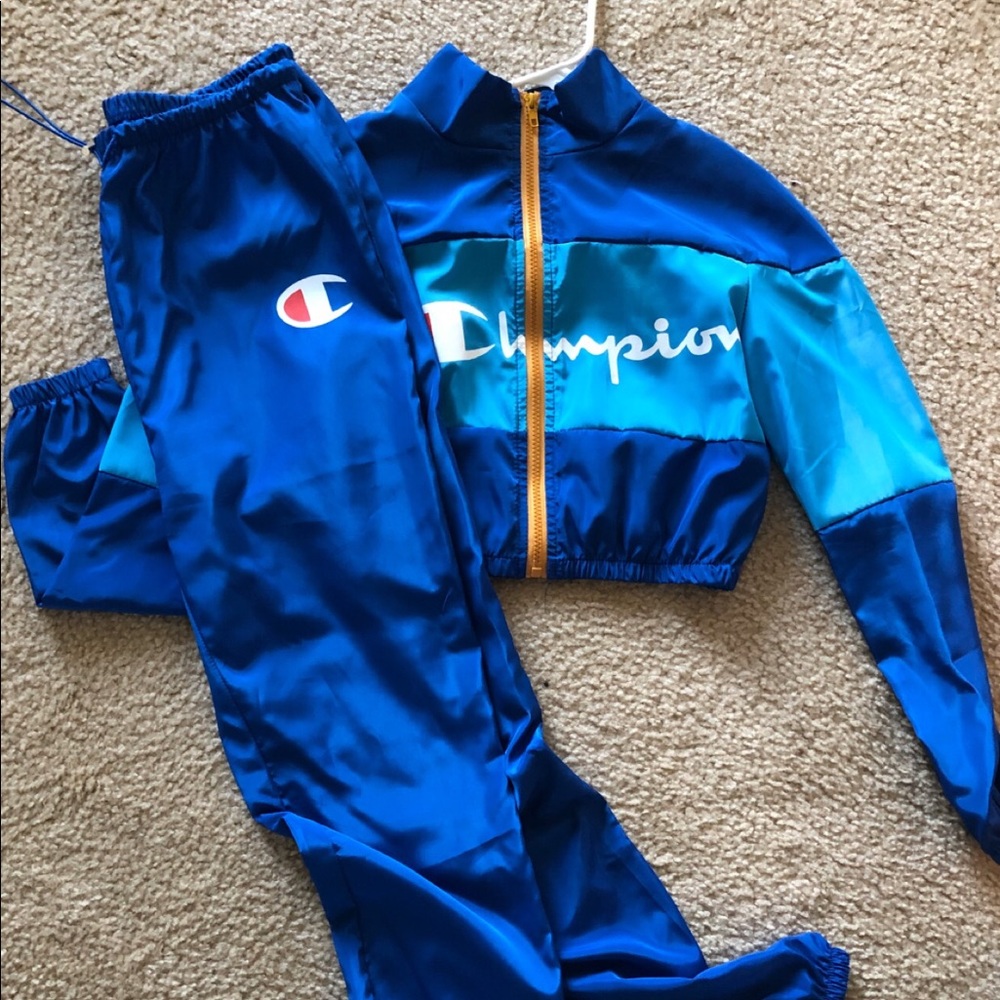 Jumpsuit. Jacket & Tracksuit pants